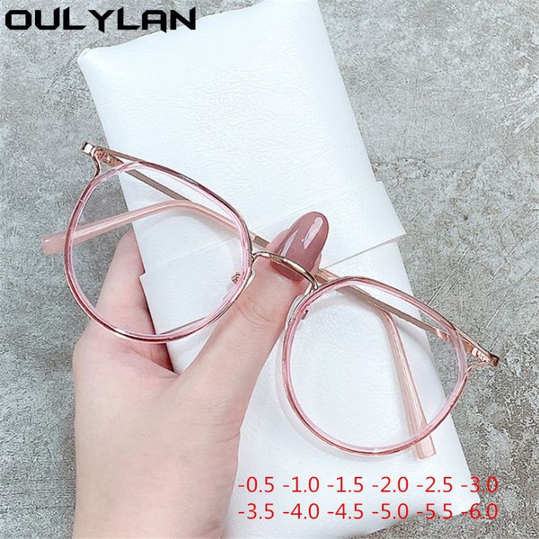 fashion sunglasses frames oulylan round finished myopia glasses women men cat eye nearsighted eyewear student with diopters minus -1.0 -1.5, Black
fashion sunglasses frames oulylan round finished myopia glasses women men cat eye nearsighted eyewear student with diopters minus -1.0 -1.5, Black