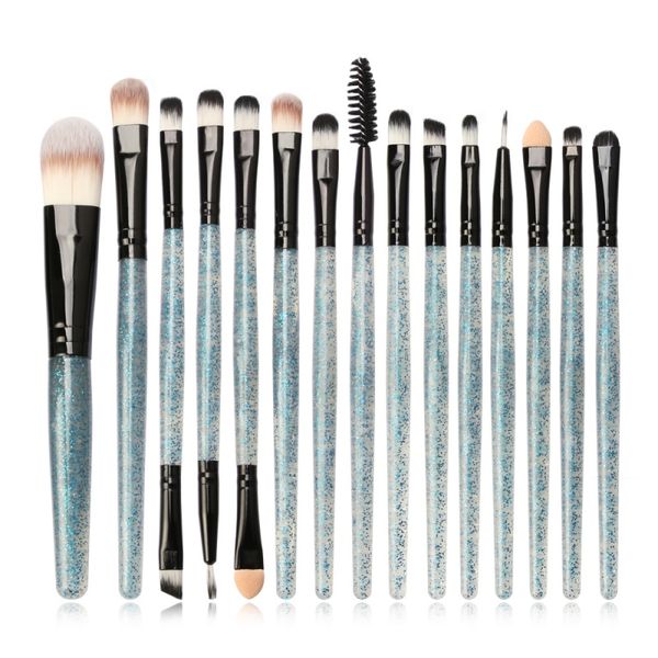 15 pcs new makeup brushes set eyebrow eyeliner foundation brush powder blush professional make up brush easy to use
15 pcs new makeup brushes set eyebrow eyeliner foundation brush powder blush professional make up brush easy to use