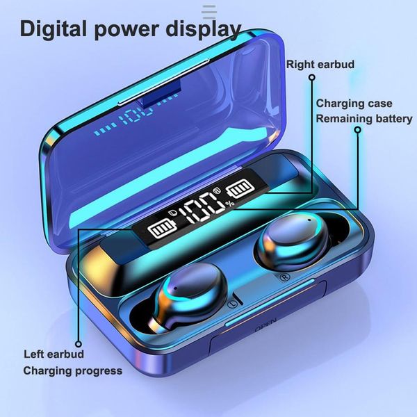 tws bluetooth earphone v5.0 9d stereo wireless headphones sport waterproof earphones mini true wireless earbuds for cellphone
tws bluetooth earphone v5.0 9d stereo wireless headphones sport waterproof earphones mini true wireless earbuds for cellphone