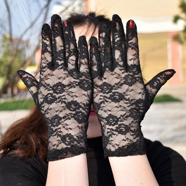 five fingers gloves 1 pair outdoor uv-proof riding screen display party household lace breathable, Blue;gray
five fingers gloves 1 pair outdoor uv-proof riding screen display party household lace breathable, Blue;gray