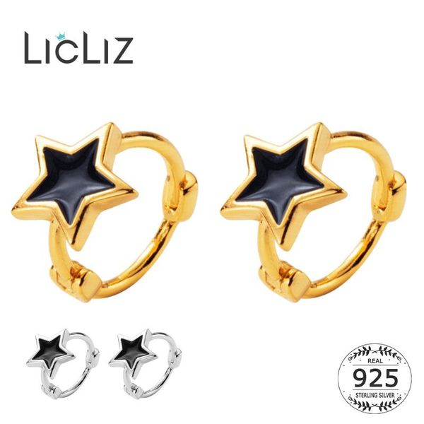 other licliz unique 925 sterling silver small epoxy black star hoop earring for women gold design jewelry gift le0708, Golden;silver
other licliz unique 925 sterling silver small epoxy black star hoop earring for women gold design jewelry gift le0708, Golden;silver
