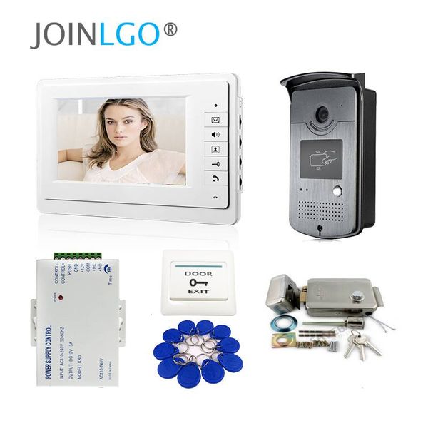 video door phones wired 7" phone doorbell intercom system 1/ 2 / 3 monitor rfid camera electric control lock
video door phones wired 7" phone doorbell intercom system 1/ 2 / 3 monitor rfid camera electric control lock