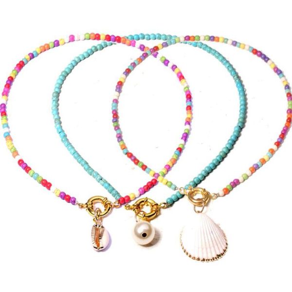 iyoe multi color mini stone bead shell choker necklace for women bohemian cowrie shell pearl short chic necklace wedding jewelry, Silver
iyoe multi color mini stone bead shell choker necklace for women bohemian cowrie shell pearl short chic necklace wedding jewelry, Silver