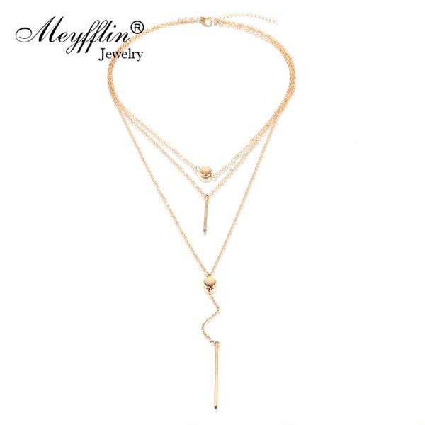 meyfflin trendy gold silver color necklace for women fashion dots bar choker necklaces & pendants chokers collar boho jewelry, Golden;silver
meyfflin trendy gold silver color necklace for women fashion dots bar choker necklaces & pendants chokers collar boho jewelry, Golden;silver
