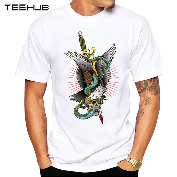 new arrivals 2019 teehub cool design men's fashion eagle and snake printed t-shirt short sleeve o-neck hipster tee
new arrivals 2019 teehub cool design men's fashion eagle and snake printed t-shirt short sleeve o-neck hipster tee