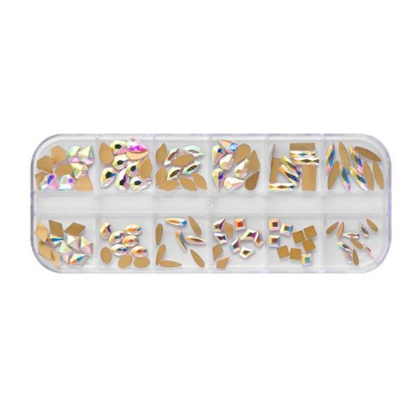 diy diamond nail art high silver flat bottom diamond magic glass ab rhinestone 12 grid long box set decor accessories, Silver;gold
diy diamond nail art high silver flat bottom diamond magic glass ab rhinestone 12 grid long box set decor accessories, Silver;gold