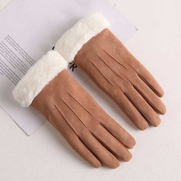 five fingers gloves fashion for women girls full finger thicken solid color wool mittens winter ski cashmere, Blue;gray
five fingers gloves fashion for women girls full finger thicken solid color wool mittens winter ski cashmere, Blue;gray