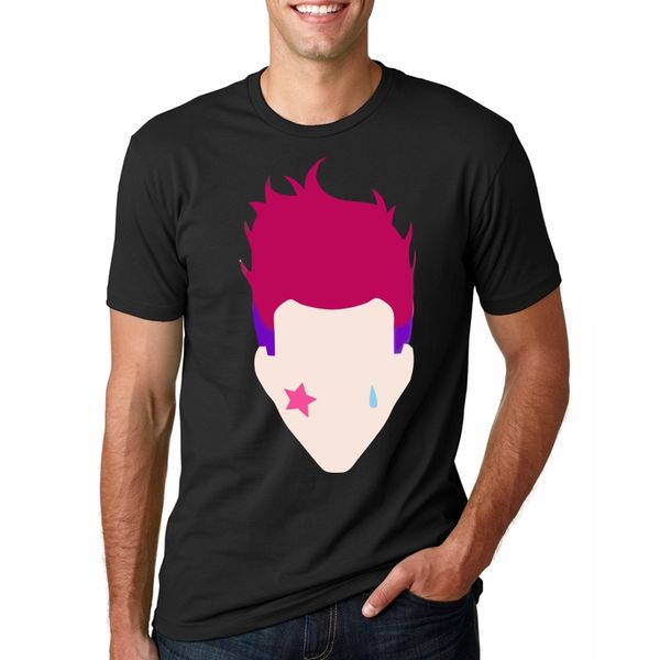 hisoka funny creative personality men t shirt cool short sleeve o neck cotton casual t-shirt tee hunter x hunter streetwear 
hisoka funny creative personality men t shirt cool short sleeve o neck cotton casual t-shirt tee hunter x hunter streetwear