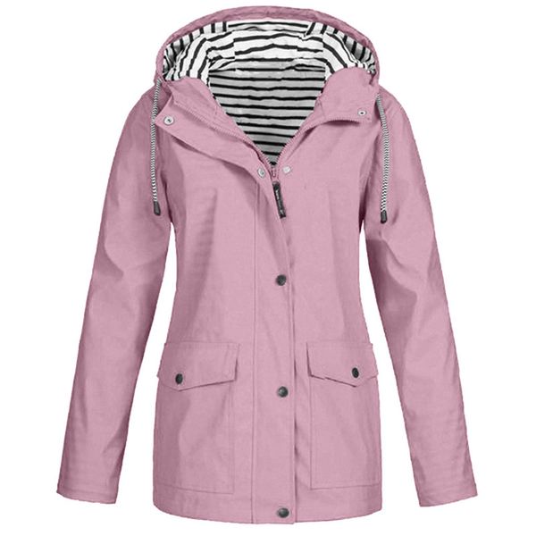 women's jackets women jacket solid rain outdoor plus size waterproof sunscreen sportswear hooded raincoat windproof coat n10, Black;brown
women's jackets women jacket solid rain outdoor plus size waterproof sunscreen sportswear hooded raincoat windproof coat n10, Black;brown