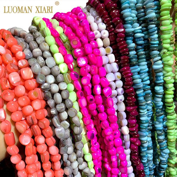 wholesale natural conch shell dye color 5-8 mm gravel shape shell beads for jewelry making diy bracelet necklace strand 15.5
wholesale natural conch shell dye color 5-8 mm gravel shape shell beads for jewelry making diy bracelet necklace strand 15.5