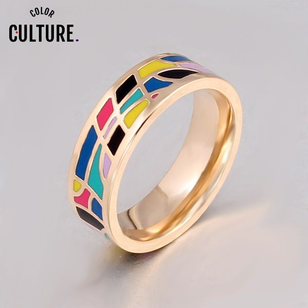 cluster rings women's fashion jewelry for women stainless steel multi-color geometric design ring friend birthday gift, Golden;silver
cluster rings women's fashion jewelry for women stainless steel multi-color geometric design ring friend birthday gift, Golden;silver