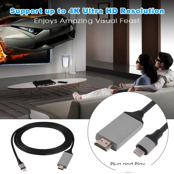 6.6ft 4k usb 3.1 type-c usb-c to hdmi adapter cable for macbook / for matebook / for samsung galaxy s8
6.6ft 4k usb 3.1 type-c usb-c to hdmi adapter cable for macbook / for matebook / for samsung galaxy s8