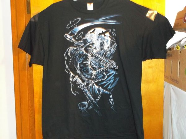 brand new mens плод loom черной тенниска skull blade дизайн
brand new mens плод loom черной тенниска skull blade дизайн