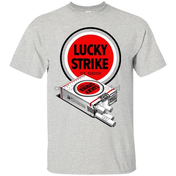 lucky strike retro tobacco tobacconist cigarette t-shirt