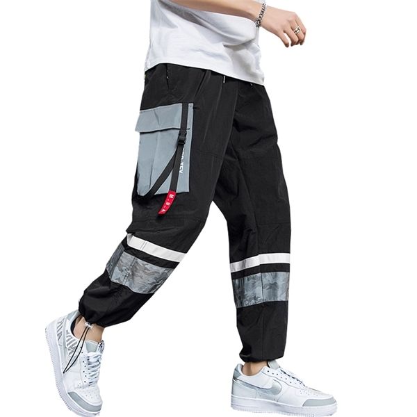 2020 new men hip hop black cargo pants joggers sweatpants overalls men ribbons streetwear harem pants fashions trousers jp73
2020 new men hip hop black cargo pants joggers sweatpants overalls men ribbons streetwear harem pants fashions trousers jp73