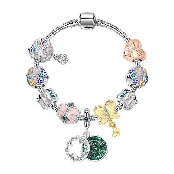 pink love flower luxury diy beads crystal bracelet & bangle brand women bracelet unique charm for women jewelry gift, Golden;silver
pink love flower luxury diy beads crystal bracelet & bangle brand women bracelet unique charm for women jewelry gift, Golden;silver