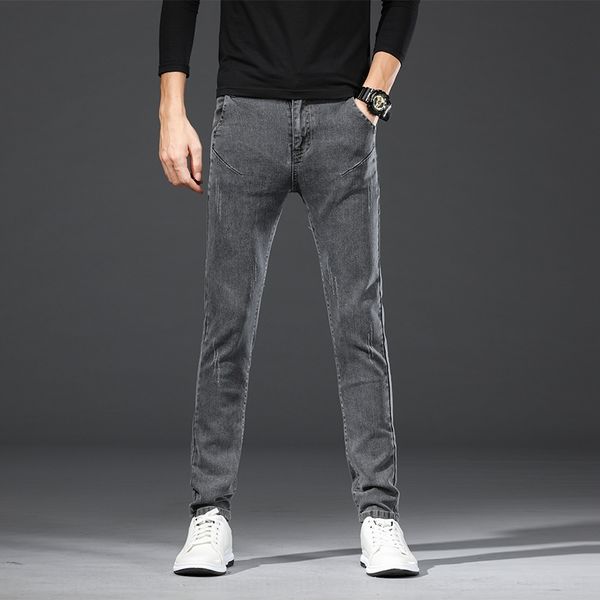 2020 spring autumn new men's jeans slim jeans and jeanstrousers and jeansyouth all-match korean style small feet casual men's long, Blue
2020 spring autumn new men's jeans slim jeans and jeanstrousers and jeansyouth all-match korean style small feet casual men's long, Blue