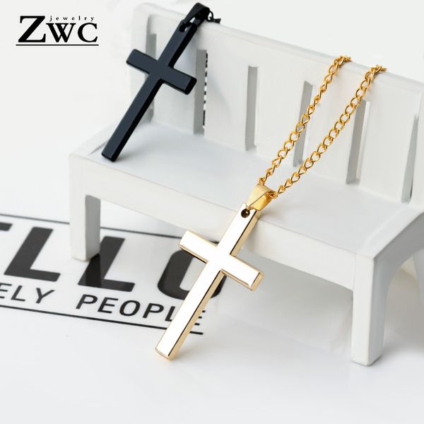 pendant necklaces zwc 2021 cross & pendants for men stainless steel gold silver color female crystal long prayer jewelry
pendant necklaces zwc 2021 cross & pendants for men stainless steel gold silver color female crystal long prayer jewelry