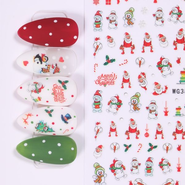 1 sheet 3d nail stickers christmas nail art decals decoration self adhesive art stickers design, Black
1 sheet 3d nail stickers christmas nail art decals decoration self adhesive art stickers design, Black