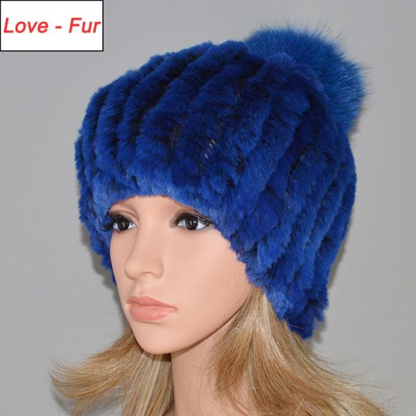 new women knitted striped natural rex fur skullies hat winter lady rex fur hats girls real big ball caps, Blue;gray
new women knitted striped natural rex fur skullies hat winter lady rex fur hats girls real big ball caps, Blue;gray