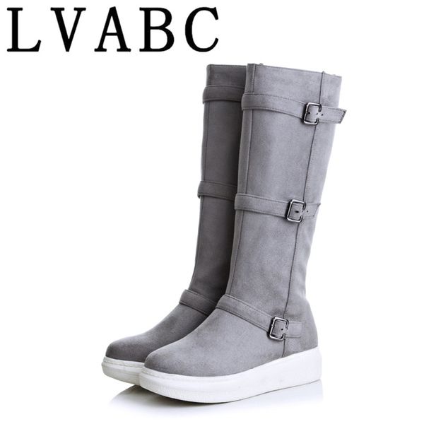 fashion new womens boots casual winter warm women snow boots buckle zipper platform suede knee-high plus size 34-43, Black
fashion new womens boots casual winter warm women snow boots buckle zipper platform suede knee-high plus size 34-43, Black