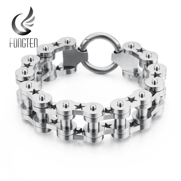 link, chain fongten biker bracelet men stainless steel black cuff punk box bangle man fashion jewelry
link, chain fongten biker bracelet men stainless steel black cuff punk box bangle man fashion jewelry