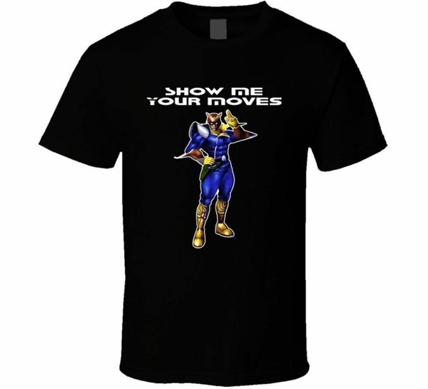 captain falcon f zero video game t shirt