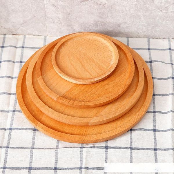 new round wood plate dish dessert plate sushi dish fruits platter dish tea server l tray cup holder bowl pad tableware a403
new round wood plate dish dessert plate sushi dish fruits platter dish tea server l tray cup holder bowl pad tableware a403