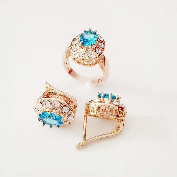 women jewelry set women bridal jewelry light blue girls wedding earring +ring sets new rose gold color, Silver
women jewelry set women bridal jewelry light blue girls wedding earring +ring sets new rose gold color, Silver