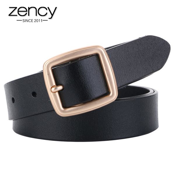 zency women belts 100% genuine leather fashion pin buckle waist belt for jeans black white brown, Black;brown
zency women belts 100% genuine leather fashion pin buckle waist belt for jeans black white brown, Black;brown
