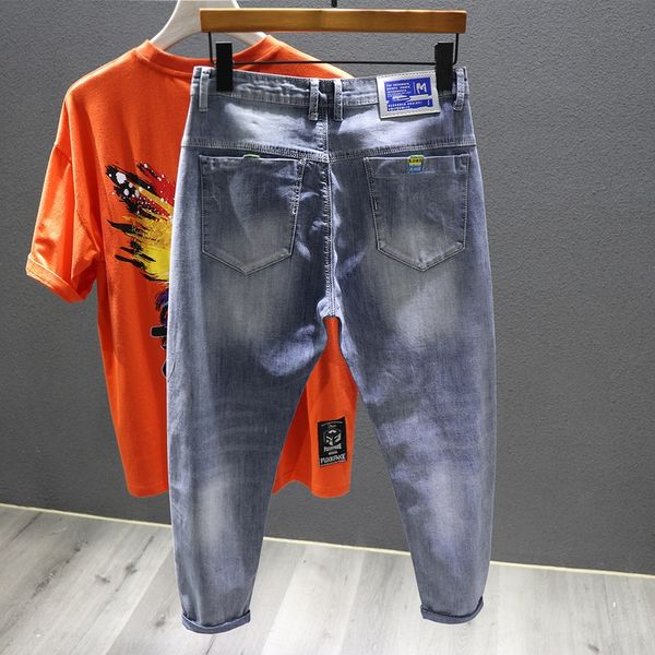2020 spring summer casual pants jeansjeans and jeansfashion brand light blue jeans men's korean-style slim-fit elastic small feet casua
2020 spring summer casual pants jeansjeans and jeansfashion brand light blue jeans men's korean-style slim-fit elastic small feet casua