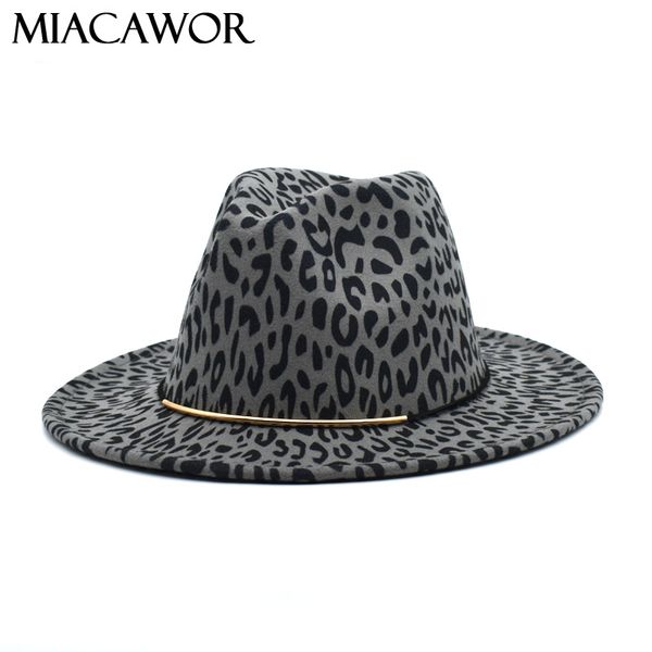 miacawor ladies wool leopard hat flat along big brim hat couple jazz elegant ladies flat f19, Blue;gray
miacawor ladies wool leopard hat flat along big brim hat couple jazz elegant ladies flat f19, Blue;gray