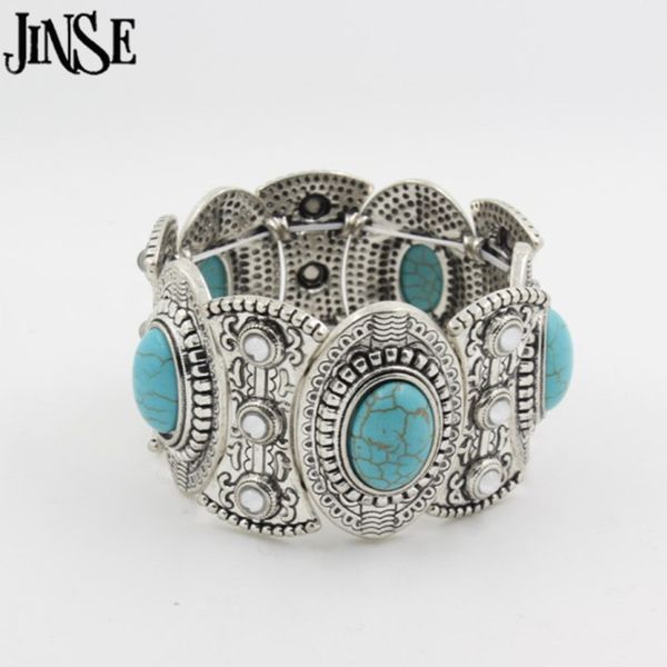 jinse classical women's retro vintage natural stone cute tibet silver bracelet bangle nab040, Black
jinse classical women's retro vintage natural stone cute tibet silver bracelet bangle nab040, Black