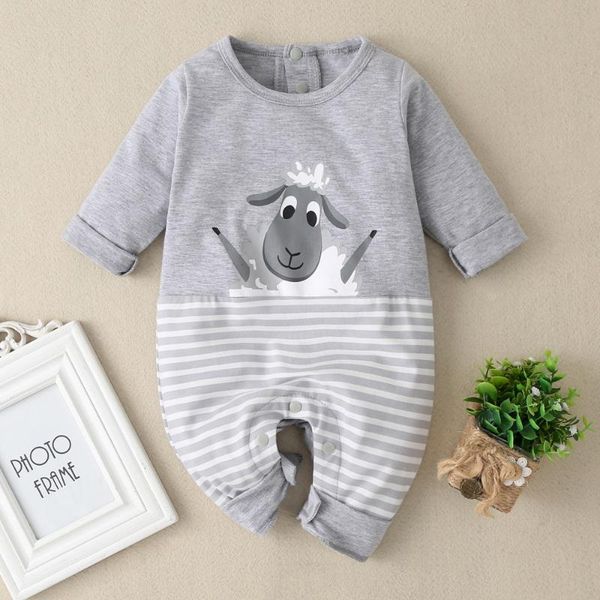 2020 новорожденных мальчиков одежда для девочек stripes с длинным рукавом sheep printe весна осень ромпер kid хлопок one piece комбинезон ле, Blue
2020 новорожденных мальчиков одежда для девочек stripes с длинным рукавом sheep printe весна осень ромпер kid хлопок one piece комбинезон ле, Blue