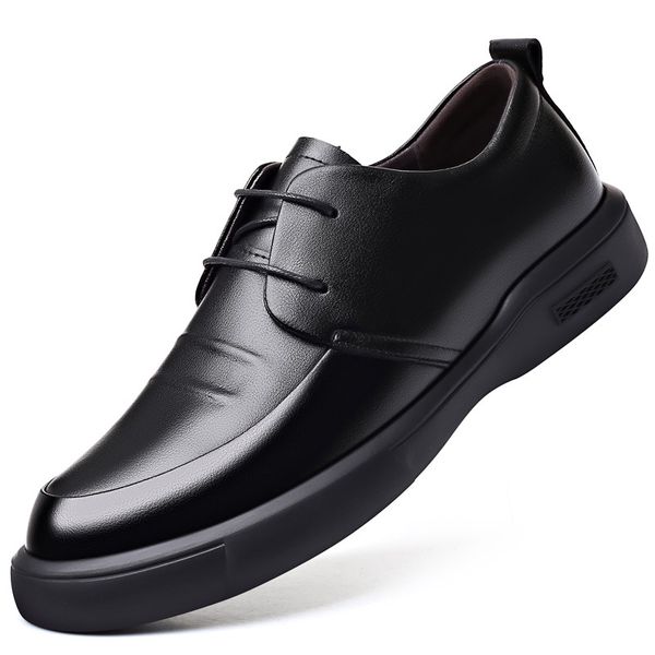 dress shoes quality cow leather men's soft man extra size point toe split 2021 uik8, Black
dress shoes quality cow leather men's soft man extra size point toe split 2021 uik8, Black