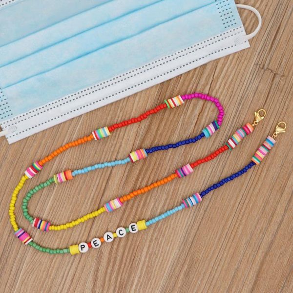 go2boho boho jewelry mask chain beaded peace letter necklace for women necklaces trendy vinyl heishi bead choker wholesale, Golden;silver
go2boho boho jewelry mask chain beaded peace letter necklace for women necklaces trendy vinyl heishi bead choker wholesale, Golden;silver