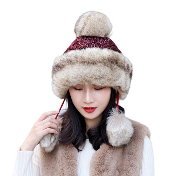 женская зима плетеный кабель knit hat earflap симпатичные pompom контраст цвет монгольской русский стиль горные лыжи открытый ловец cap, Blue;gray
женская зима плетеный кабель knit hat earflap симпатичные pompom контраст цвет монгольской русский стиль горные лыжи открытый ловец cap, Blue;gray