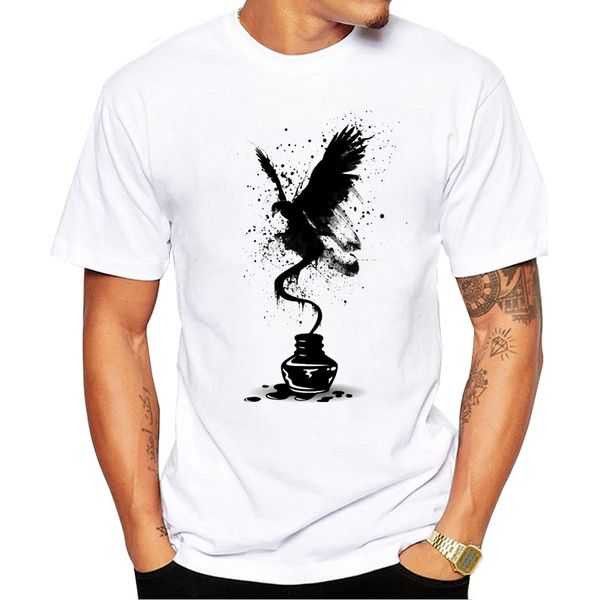 новый мужской моды чернила eagle printed t-shirt с коротким рукавом новизна конструкции tops охладить tee повседневный марка одежды streetwe
новый мужской моды чернила eagle printed t-shirt с коротким рукавом новизна конструкции tops охладить tee повседневный марка одежды streetwe