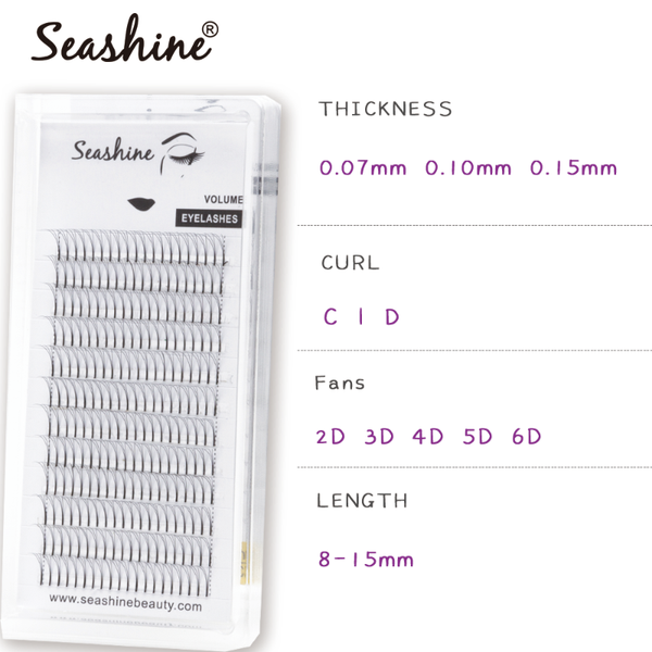 false eyelashes seashine long stem premade fans russian volume extension 8mm to 18mm
false eyelashes seashine long stem premade fans russian volume extension 8mm to 18mm