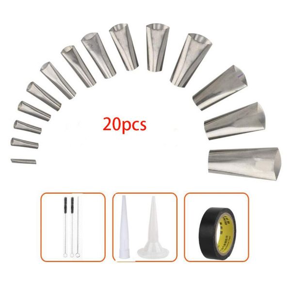 set of 20, caulking finisher kit, stainless steel sealant caulking finishing tool kit for kitchen window sink joint
set of 20, caulking finisher kit, stainless steel sealant caulking finishing tool kit for kitchen window sink joint