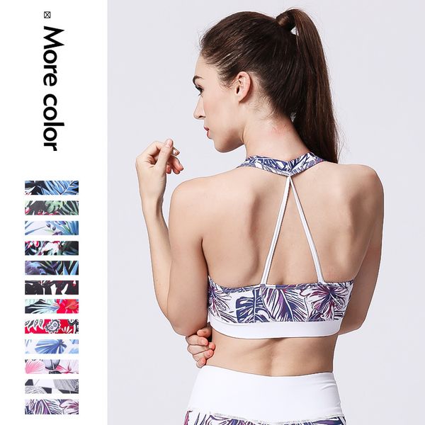 gym clothing high stretch sports bras women quick dry padded sportwear fitness crop shockproof push up yoga printing bra, White;black
gym clothing high stretch sports bras women quick dry padded sportwear fitness crop shockproof push up yoga printing bra, White;black