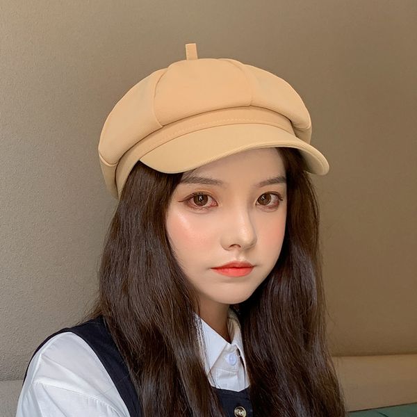 winter autumn beret hats for women solid octagonal hats newsboy cap for ladies 2020 korean fashion design painter caps, Blue;gray
winter autumn beret hats for women solid octagonal hats newsboy cap for ladies 2020 korean fashion design painter caps, Blue;gray