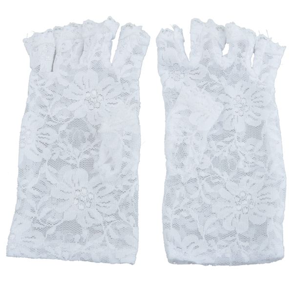 five fingers gloves white fingerless short lace fancy dress french maid madonna 80s, Blue;gray
five fingers gloves white fingerless short lace fancy dress french maid madonna 80s, Blue;gray