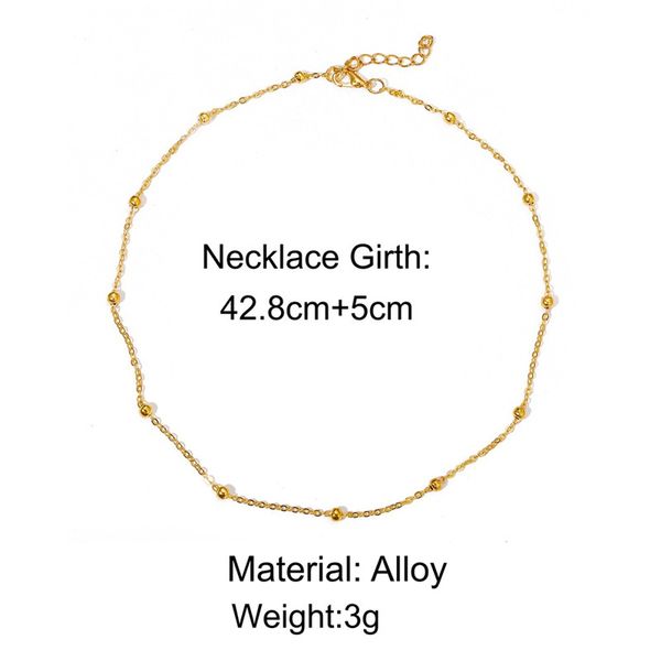 quality 2020 new gold color women chain necklace fashion female choker necklaces jewelry simple wedding jewelry
quality 2020 new gold color women chain necklace fashion female choker necklaces jewelry simple wedding jewelry