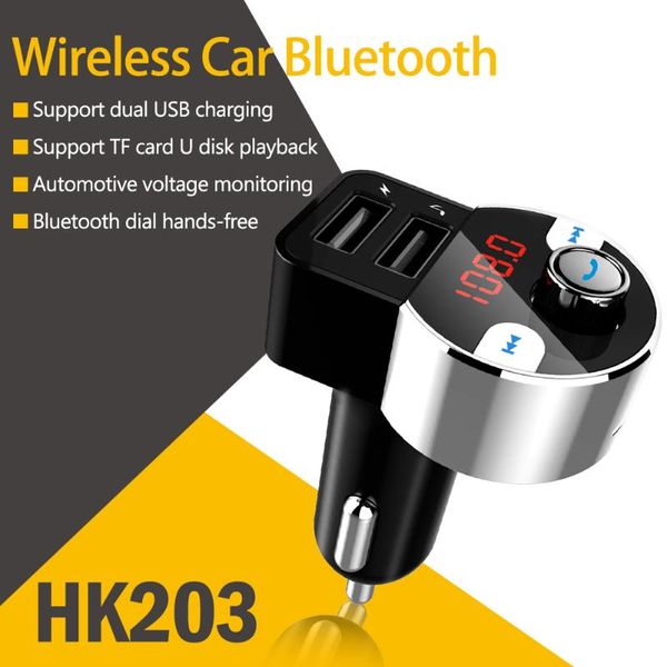 hk203 car bluetooth 5.0 fm transmitter wireless handsu disk tf card mp3 player dual port usb charger
hk203 car bluetooth 5.0 fm transmitter wireless handsu disk tf card mp3 player dual port usb charger
