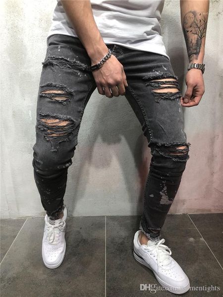 pants new desiginer fashion summer hole clothing homme zipper pencil pants casual apparel mens black jeans, Blue
pants new desiginer fashion summer hole clothing homme zipper pencil pants casual apparel mens black jeans, Blue