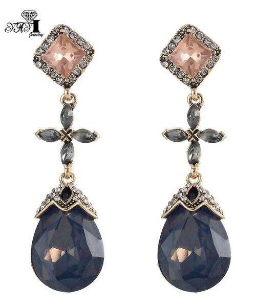 dangle & chandelier yayi gray white glass rhinestone crystal earring women's fashion ancient gold color gem earrings for women 1148, Silver
dangle & chandelier yayi gray white glass rhinestone crystal earring women's fashion ancient gold color gem earrings for women 1148, Silver