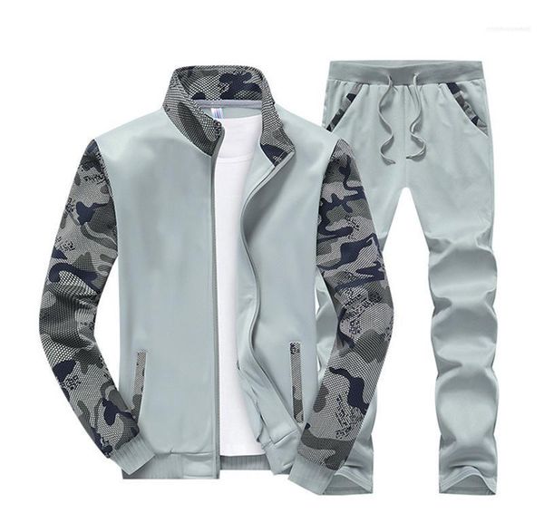 piece sets male clothing camouflage designer mens tracksuits long sleeve panelled printed mens 2pcs sets sports cardigan mens two, Gray
piece sets male clothing camouflage designer mens tracksuits long sleeve panelled printed mens 2pcs sets sports cardigan mens two, Gray