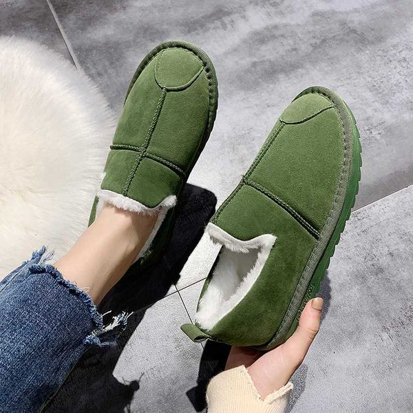 eoeodoit plus size cotton shoes women autumn winter flat heel plush loafers anti skid snow sneakers shoes, Black
eoeodoit plus size cotton shoes women autumn winter flat heel plush loafers anti skid snow sneakers shoes, Black