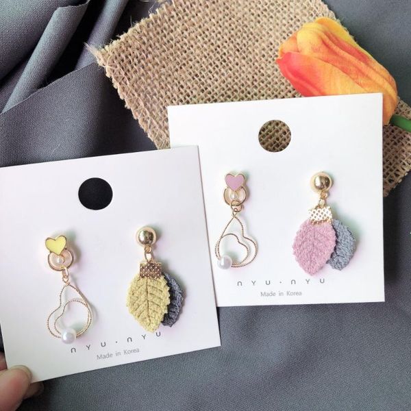 dangle & chandelier squerim korean leaf drop earrings for women fashion double pearl heart earring bohemia statement asymmetric jewelry, Silver
dangle & chandelier squerim korean leaf drop earrings for women fashion double pearl heart earring bohemia statement asymmetric jewelry, Silver